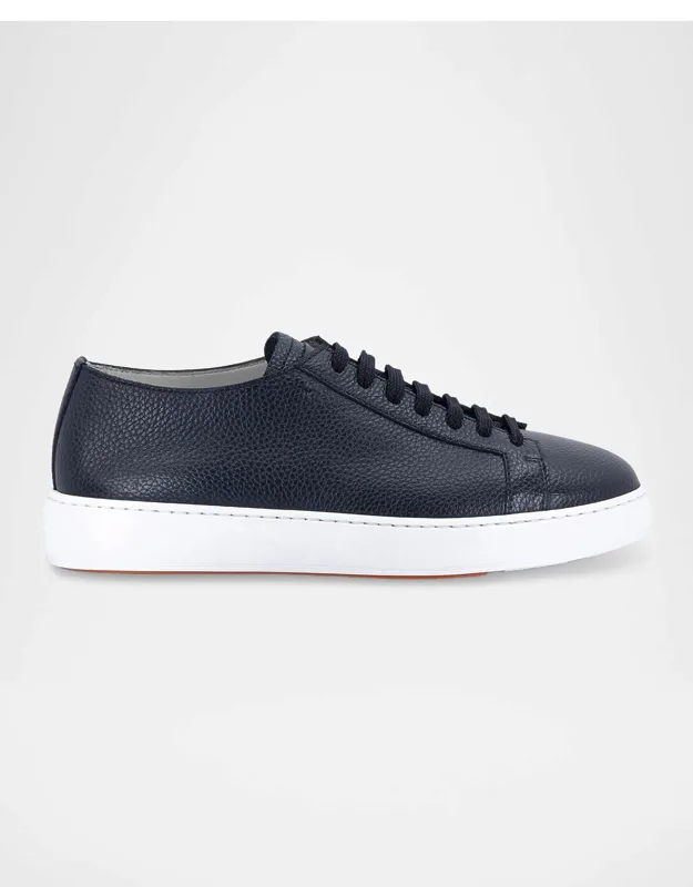 Leather Low-top Sneakers