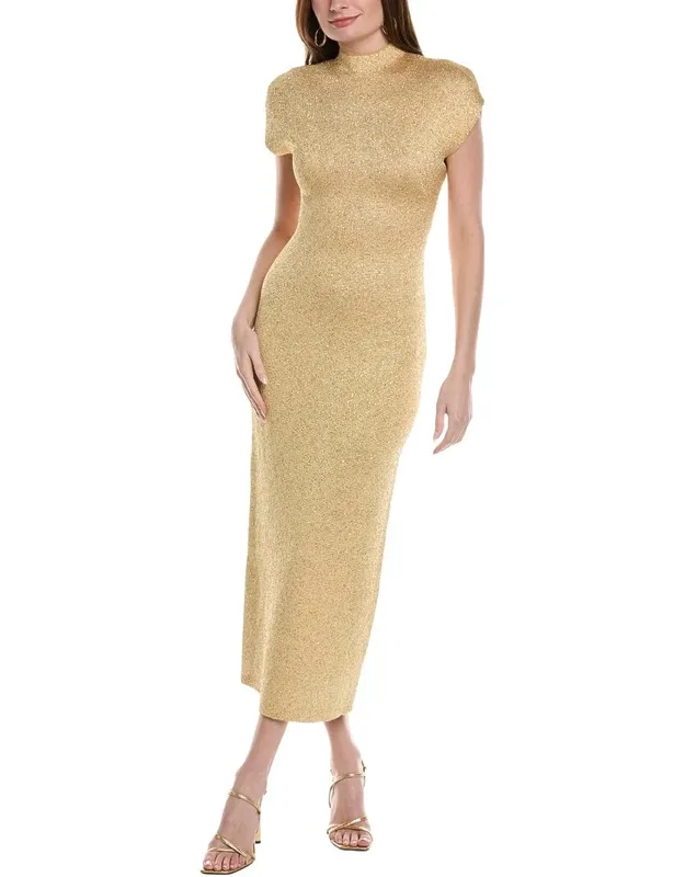 Mock Neck Dress