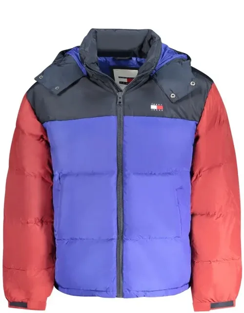 Tommy Hilfiger Polyester Jacket With Durable Exterior And Detachable Hood