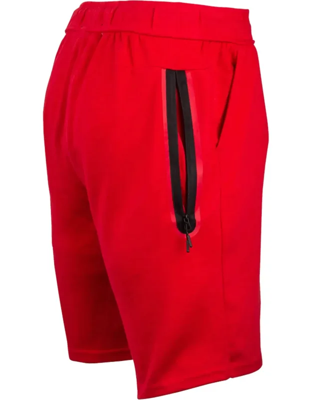 Casual Loose Fit Bermuda Shorts With Zipper Pockets