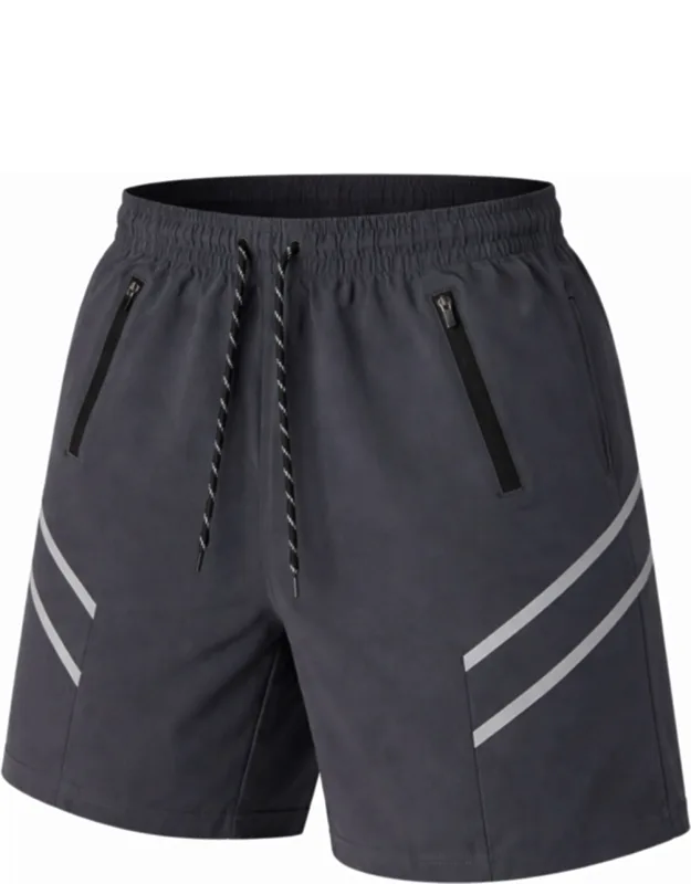 Performance Training Shorts With Zipper Pockets