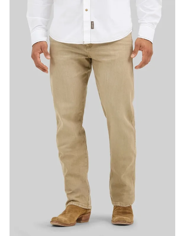 Retro Slim Fit Saddle Straight Jeans