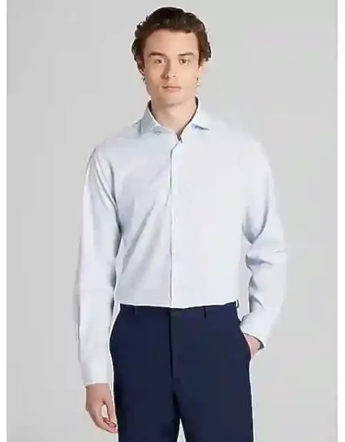 Modern Fit Four-way Stretch Open Stripe Dress Shirt