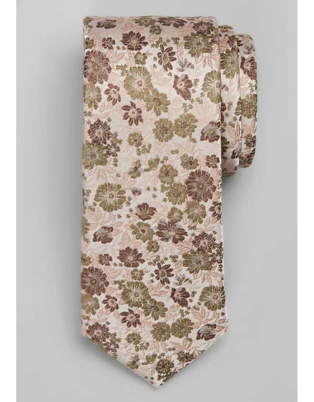 Dense Floral Tie