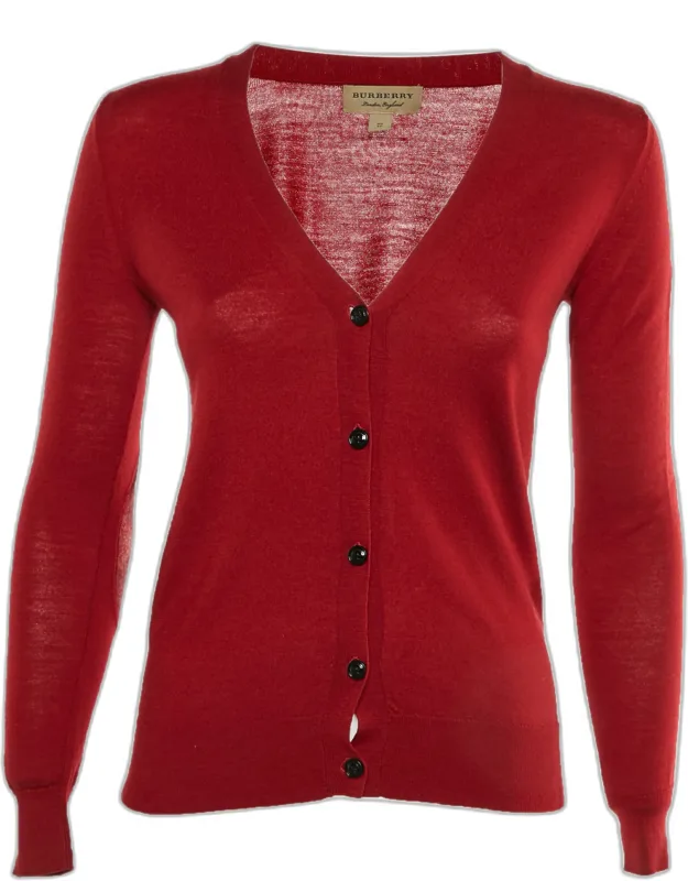 Wool Elbow Patch Cardigan