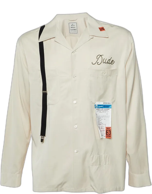 Cotton Blend Embroidered Shirt