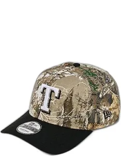 Texas Rangers Mlb Camo 9forty A-frame Snapback Hat