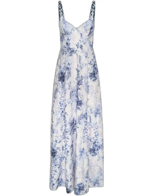 Beaded-strap Maxi Dress