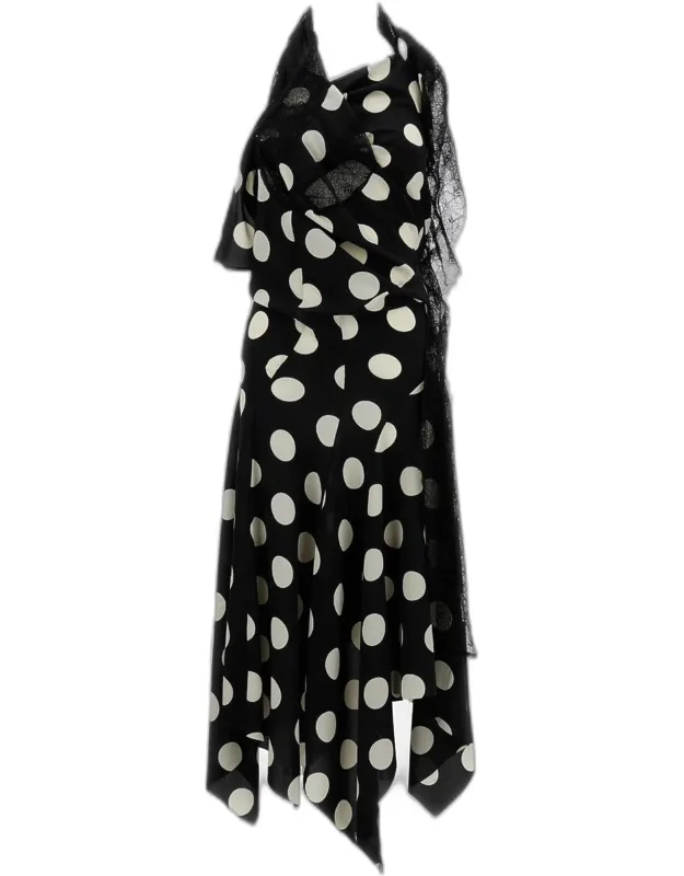 Midi Polka Dot Dress