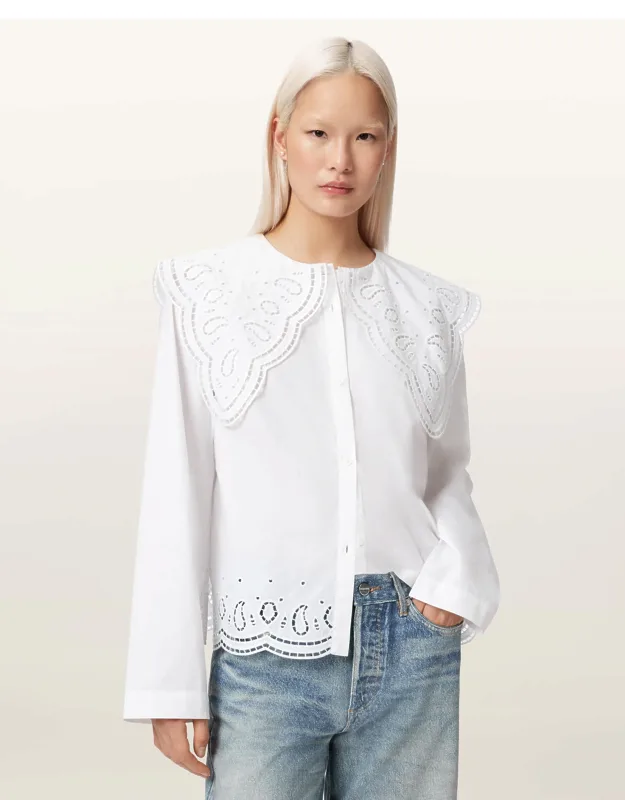 Marie Broiderie Regular Fit Shirt