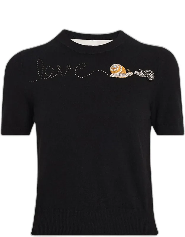 Snail Love Cashmere Sweater