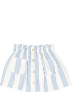 Striped Mini Skirt