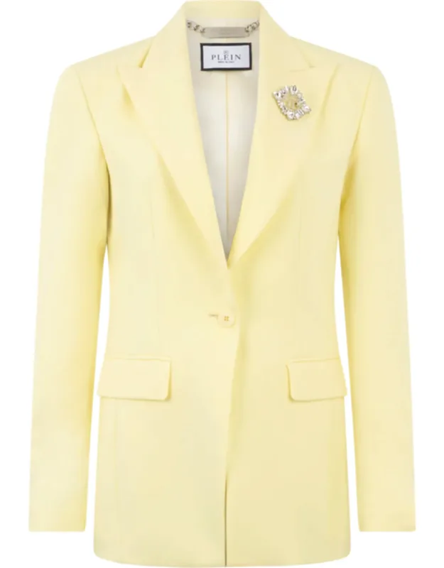 Wool Fitted Blazer