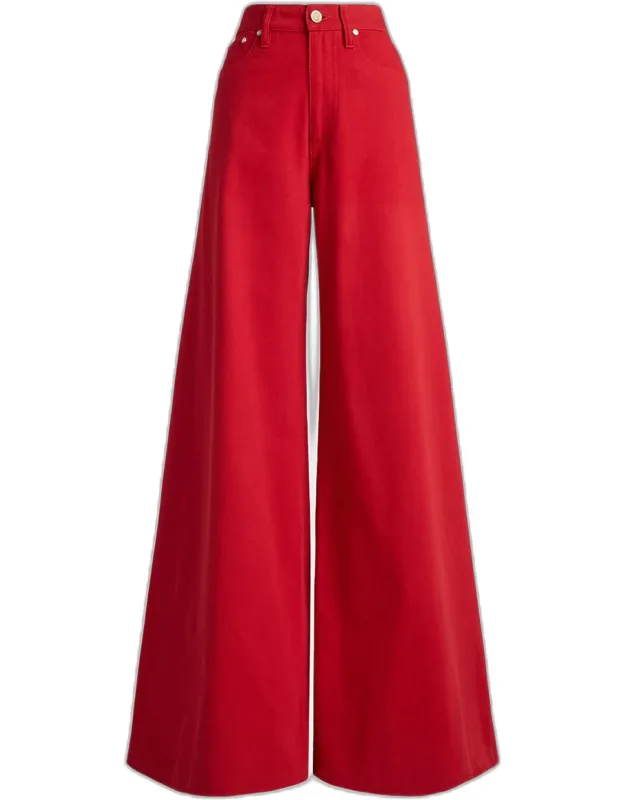 High-rise Ultra Wide-leg Jeans