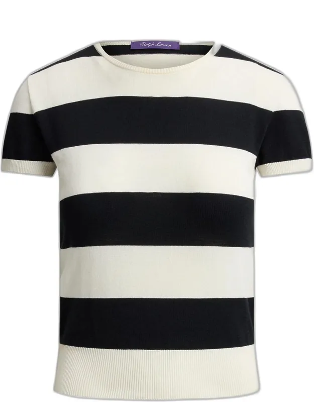 Striped Short-sleeve T-shirt