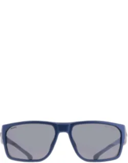 Silver Mirror Rectangular Sunglasses