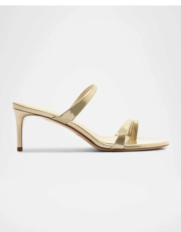 Toe 60mm Leather Kitten-heel Sandals