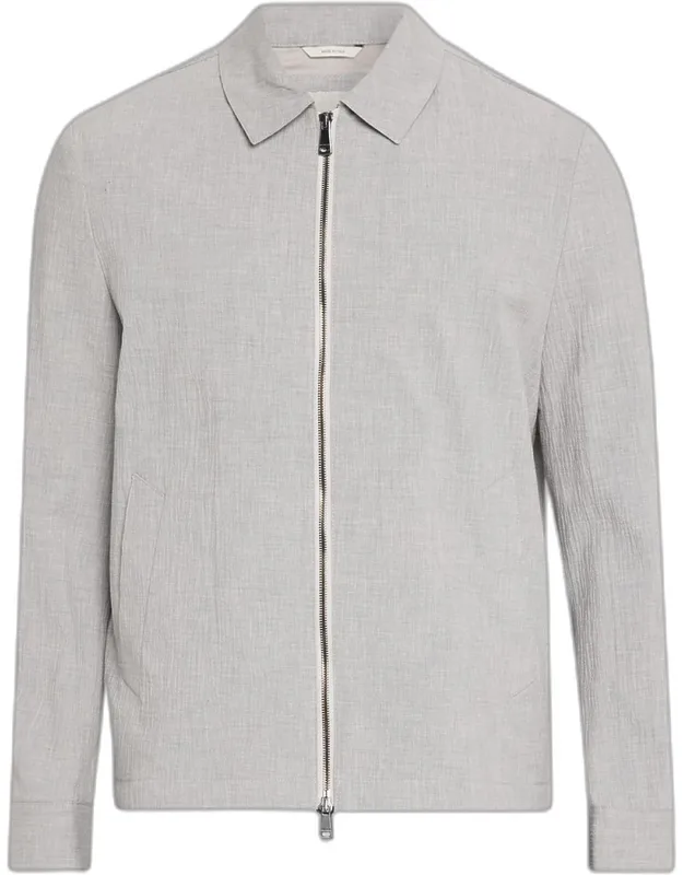 Seersucker Blouson Jacket
