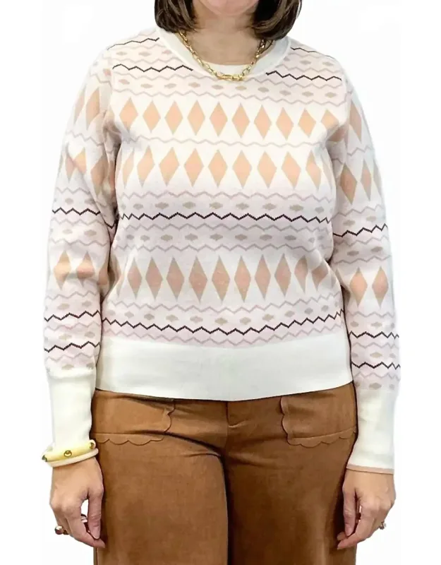 Diamond Drift Sweater