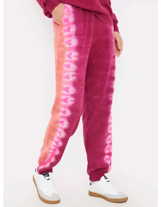 Burnout Tie Dye Joggers