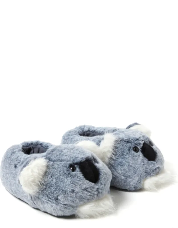 Overstuffed Animal Closed Back Slippers