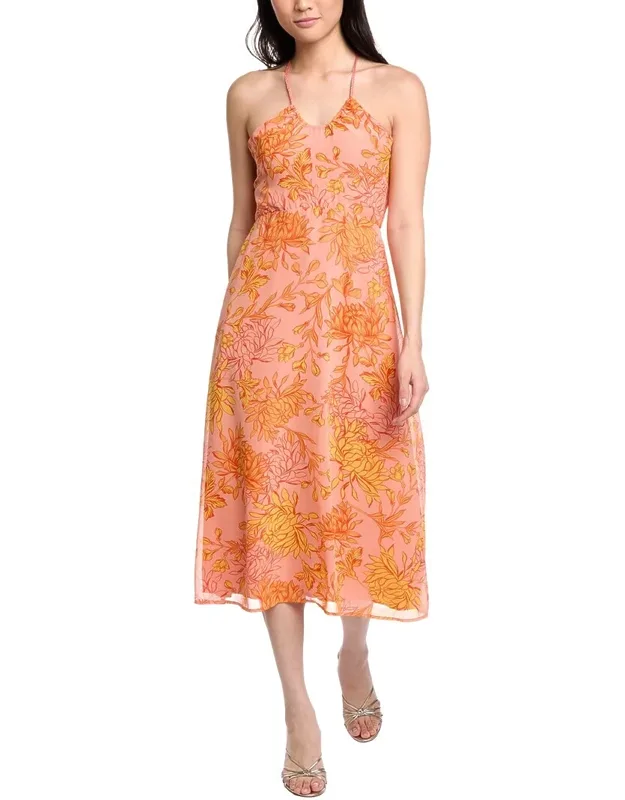 Peony Delight Midi Dress