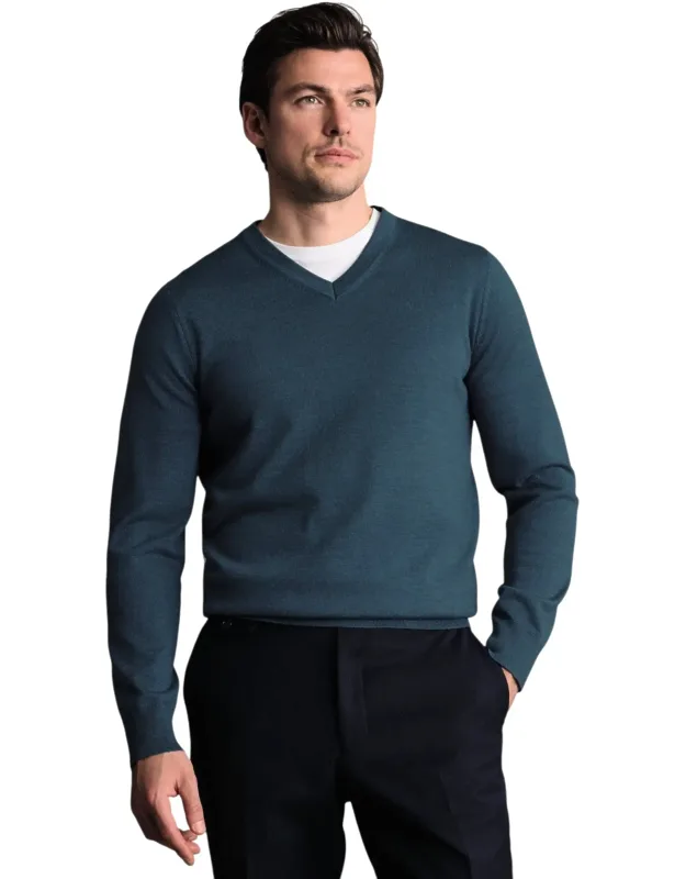 Merino V-neck Sweater