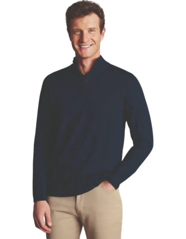 Merino Button Neck Sweater