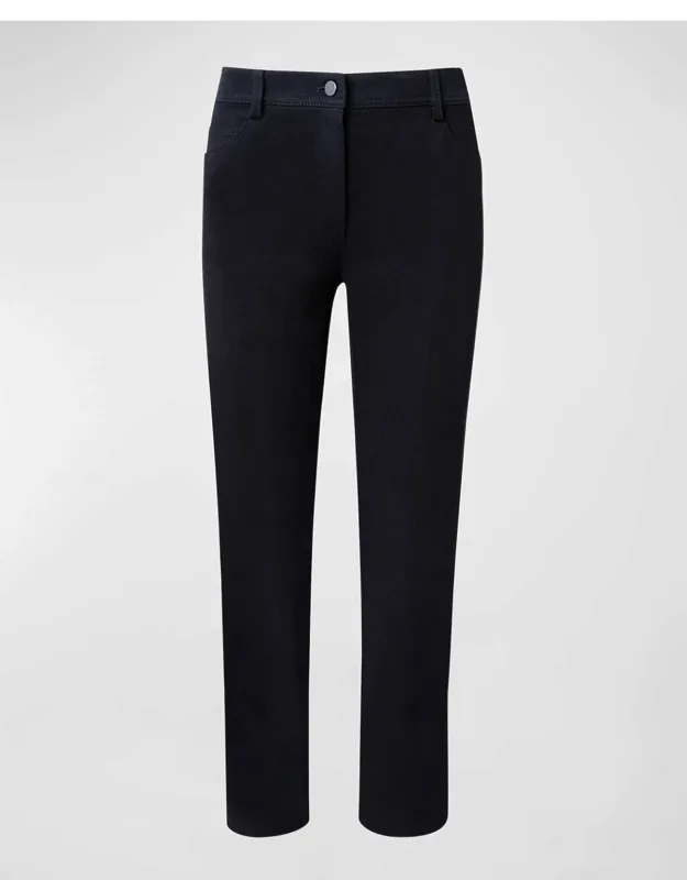 Maru Slim-legs Ankle Stretch Denim Pants