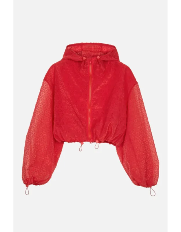 Jacket With Floral Embroidery