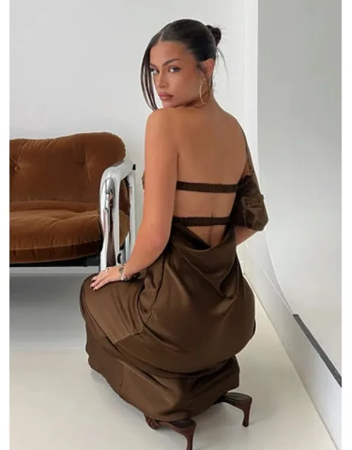 Faviola Strapless Maxi Dress