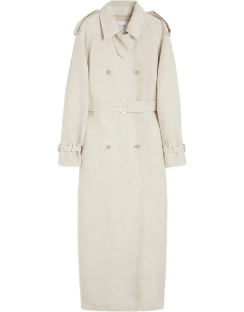 Double-breasted Belted Coat