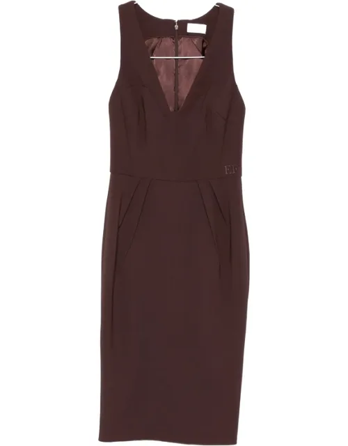 V-neck Midi Dress