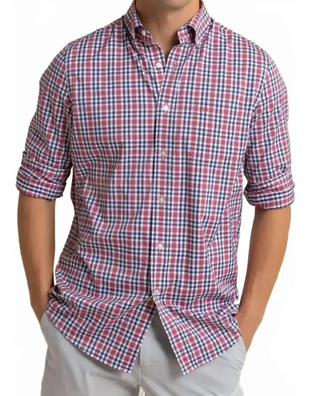 Intercoastal Haywood Plaid Sport Shirt