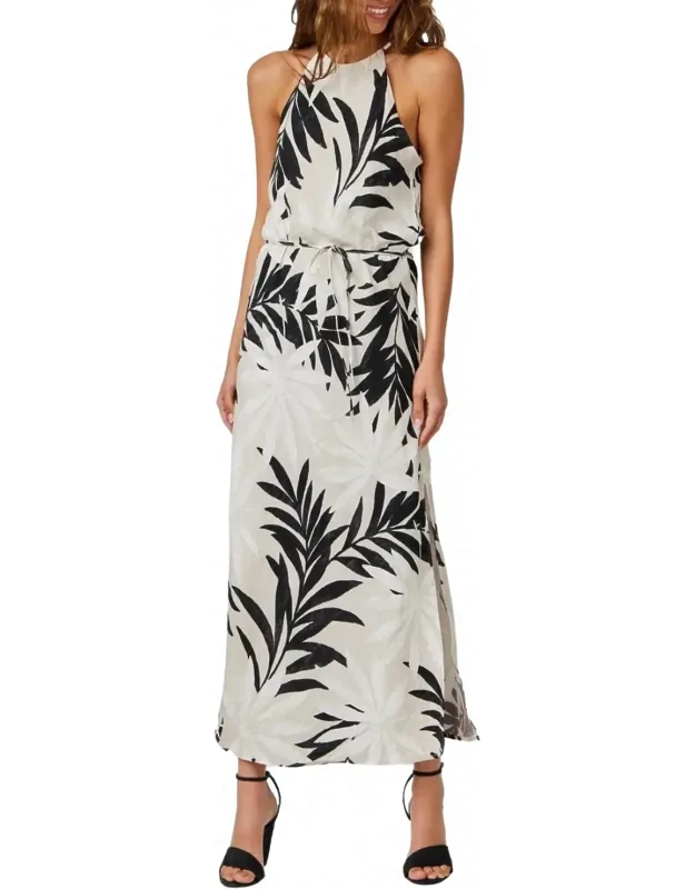 Maxi Halter Dress