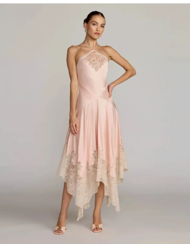 Handkerchief Midi Dress