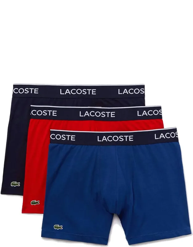 Classic Cotton Stretch Boxer Briefs - 3-pack