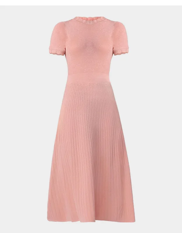 Darby Shimmer Knit Maxi Sweater Dress