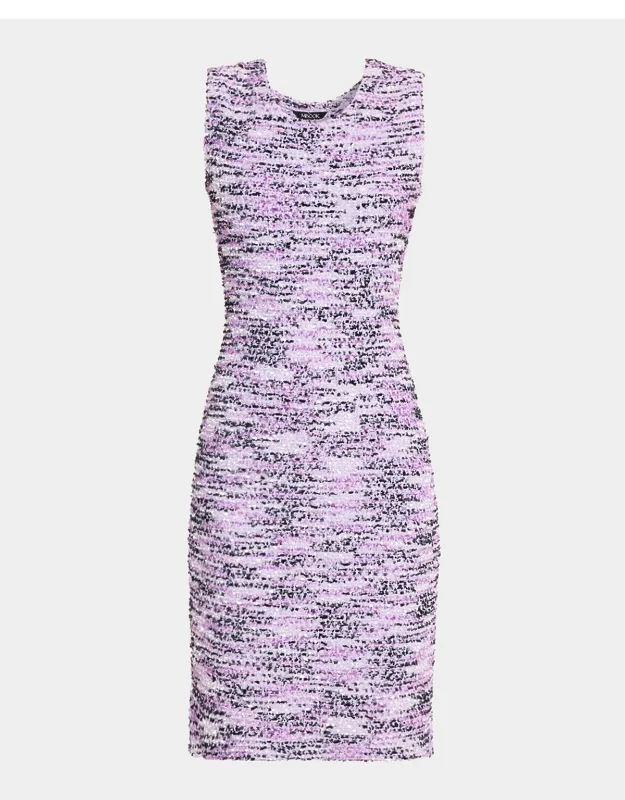 Textured Tweed Dress