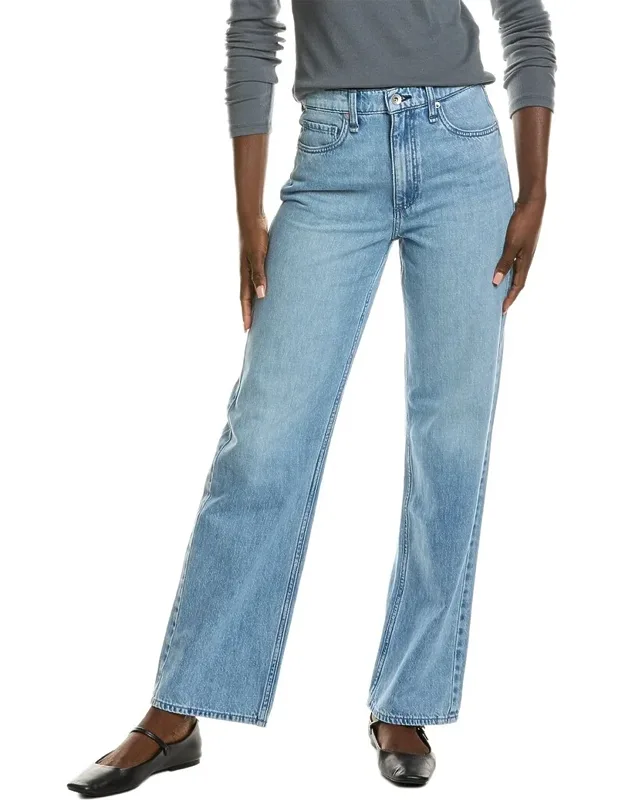 Shannon High-rise Relaxed Straight Full Length Jeans