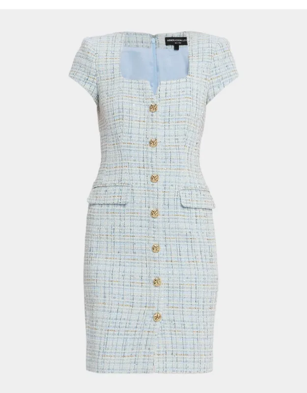 Sierra Tweed Mini Dress