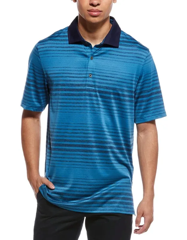 Breezy Stripe Polo Shirt