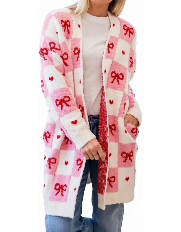 Valentine's Cloud Cardigan