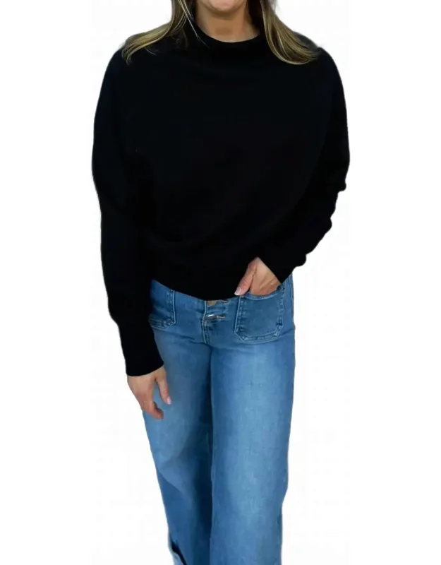 Malibu Raglan Sleeve Turtleneck Sweater