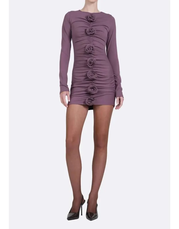 Luma Long Sleeve Mini Dress