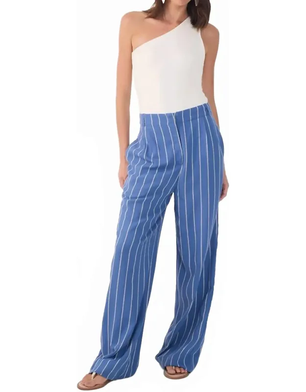 Iris Stripe Trousers