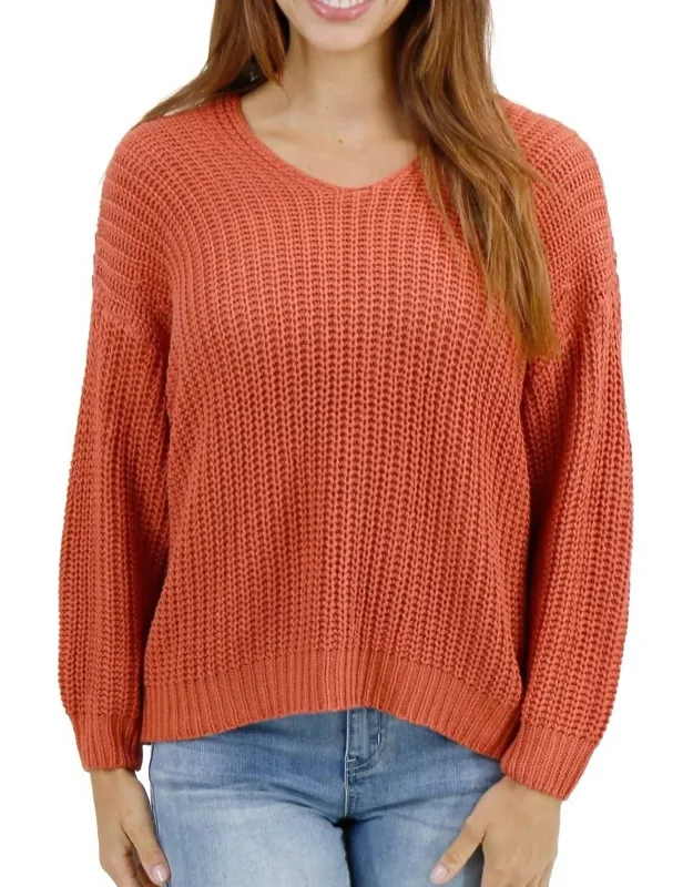 Slouchy Knit Sweater