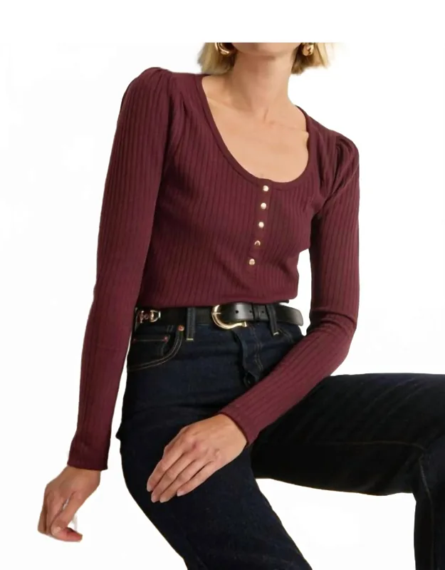 Reeva Henley Top