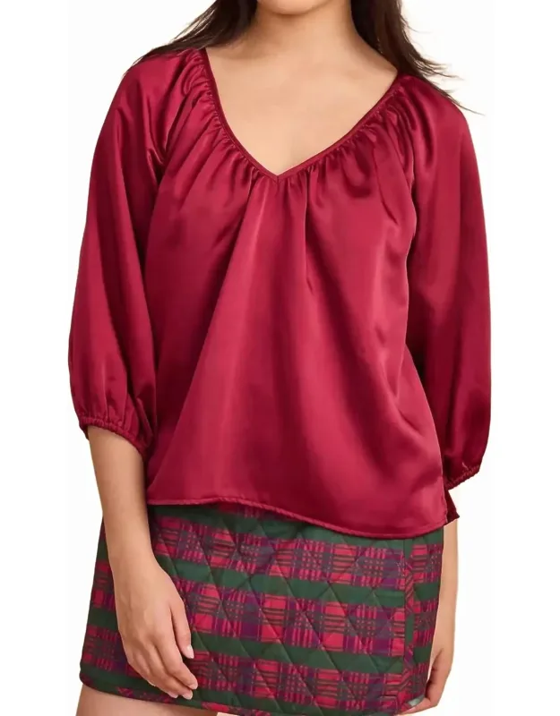 Beatrice V-neck Top