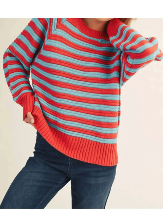 Striped Crewneck Sweater